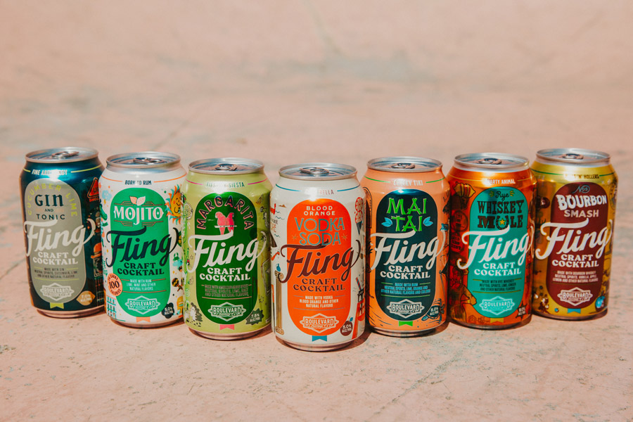 Boulevard Brew Co.'s Fling Craft Cocktail